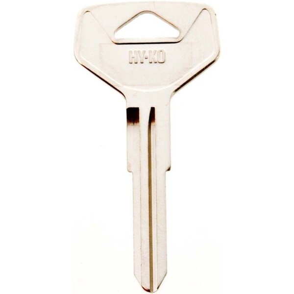 Hy-Ko Automotive Key Blank, Brass, Nickel, For: Toyota Vehicle Locks 11010TR25 - main