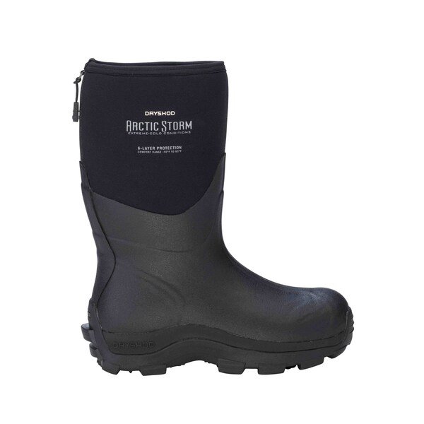 Dryshod Men's Hi Arctic Storm Mid Extreme-Cold Conditions Winter Boot Size 16 ARS-MM-BK-016 - main