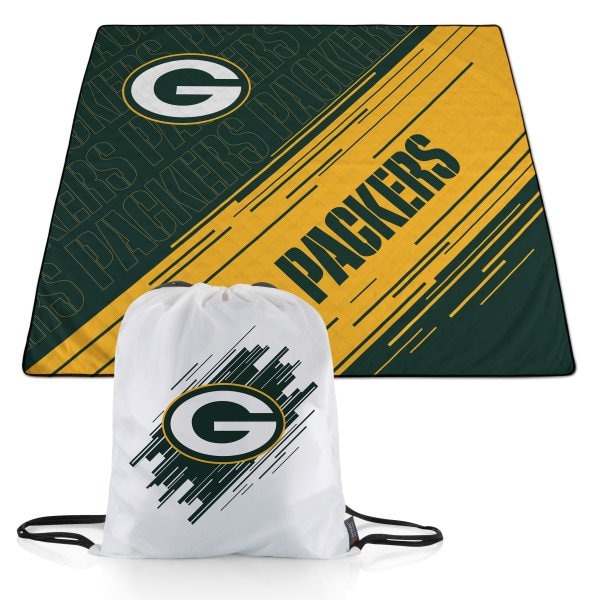 Picnic Time Family Of Brands NFL Green Bay Packers - Impresa Picnic Blanket 819-01-999-126-2 - main