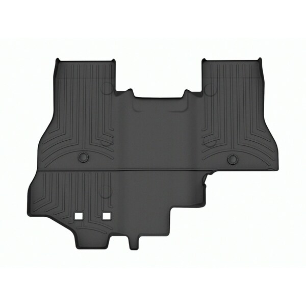 Weathertech Black, Rear FloorLiner for Vinyl Floors 4417662V - main