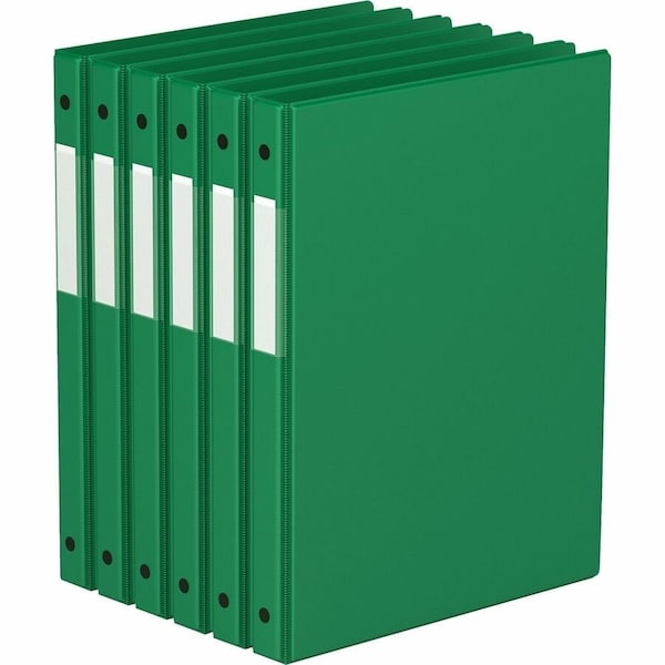 Davis Group Premium Economy, Round Ring, Binder, (Green, 5/8"), PK6 2300-04-06 - main