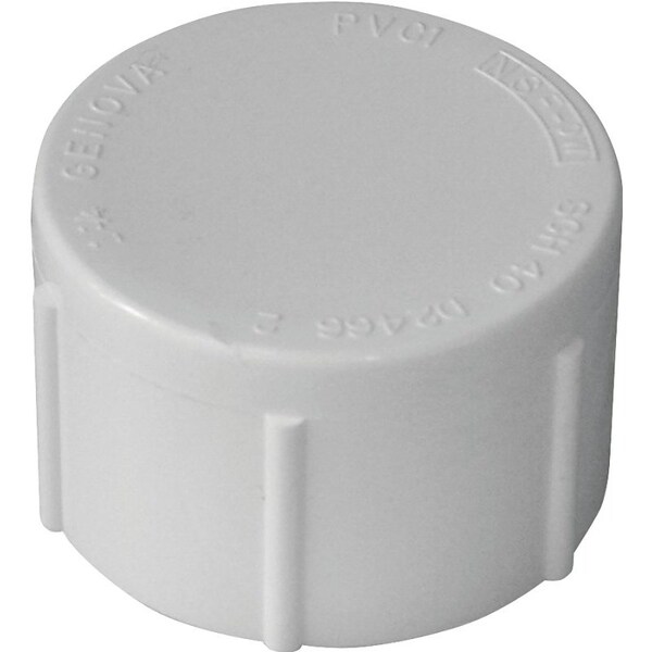 Ipex 1 1/4IN PVC SCH40 CAP FPT WHITE XIRTEC140 448012 - main