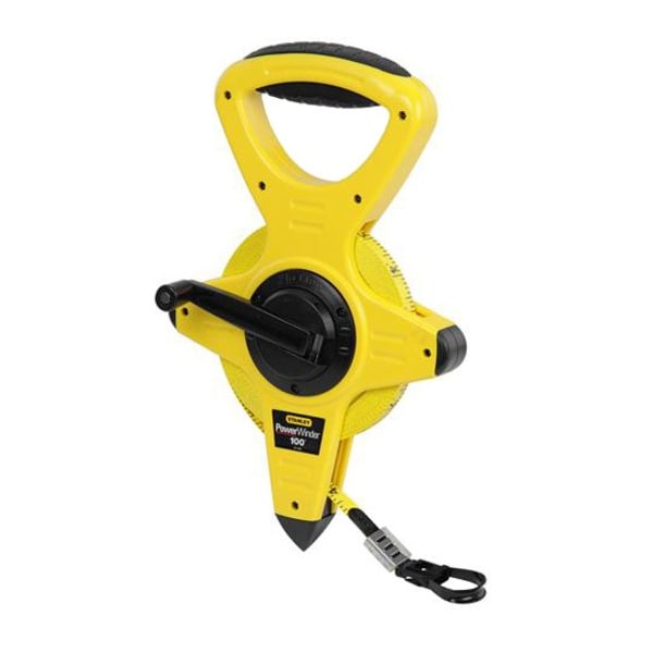 Stanley 100 ft Tape Measure, 1/2 in Blade 34-760 - main
