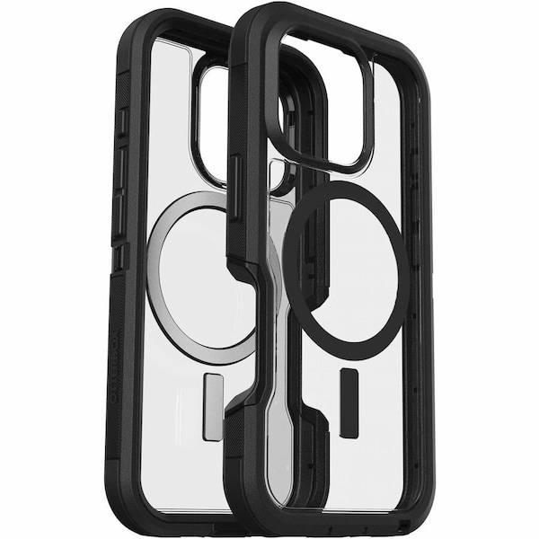 Otterbox Defender Pro Xt Clear Magsafe Case For Apple Iphone 16 Pro, Dark Side 77-96090 - main