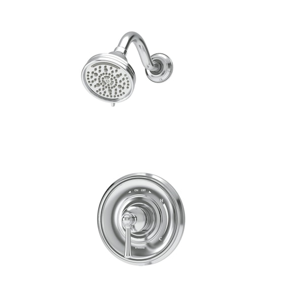 Symmons Braston HydroMersion Multi Spray Single Handle Shower Trim Kit with Volume Control - 1.5 GPM 589115TRM - main