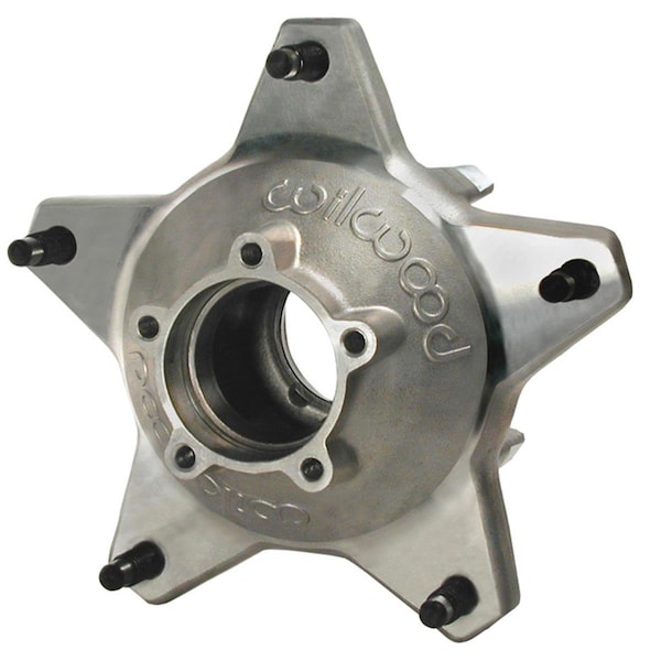 Wilwood Starlite in. 55 in. Wide 5 Racing Rear Hub - 0.62 in. Coarse Studs - Drilled WIL270-6513D - main