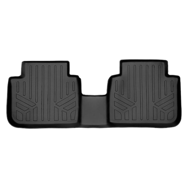 Smartliner Custom Fit Floor Mats 2nd Row Liner for 2023 Honda HR-V, Black SB0621 - main