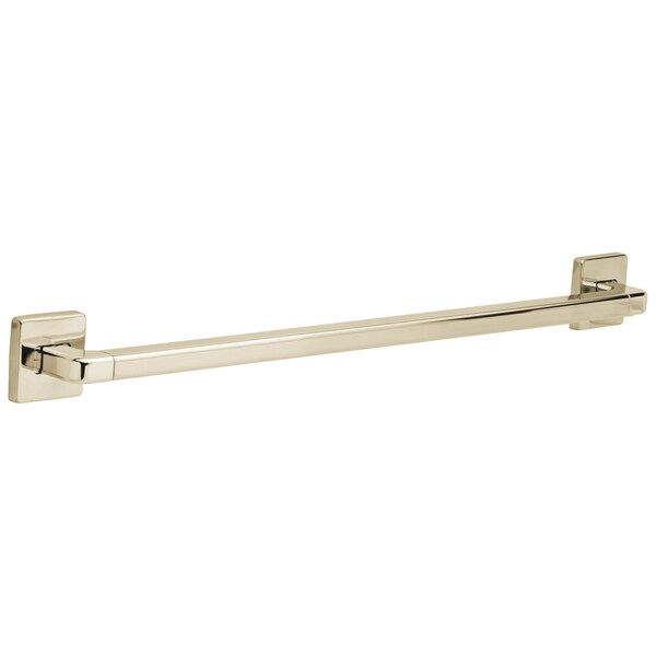 Delta Bathsafety 24 in Angular Modern Decorative Ada Grab Bar In Polished Nickel 41924-PN - main