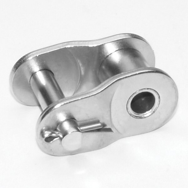 Senqcia Inspire Series SBR 35NPOL Single Strand Cottd Off Link, 35NP chain, 3/8 P, .51 OAW, .141 Pin, Stl S-35NPOL - main