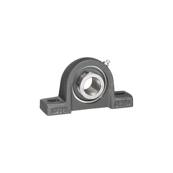 Iptci Pillow Block Ball Bearing Mounted Unit, Cast Iron Housing Material, Set Screw, 0.625 in Dia UCPL202-10 - main