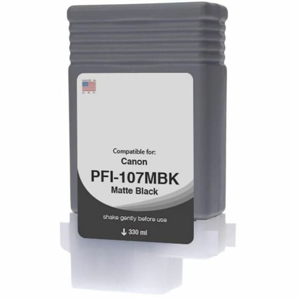 Clover Imaging Group WF Non-OEM New Matte Black Wide Format Ink Cartridge WCPFI107MB - main