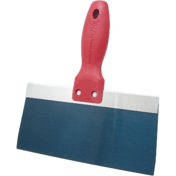 Marshalltown Drywall Taping Knife, Drywall Tools, Blue Steel Drywall Knife, 8 inch Drywall Taping Knife BSTK8P - main