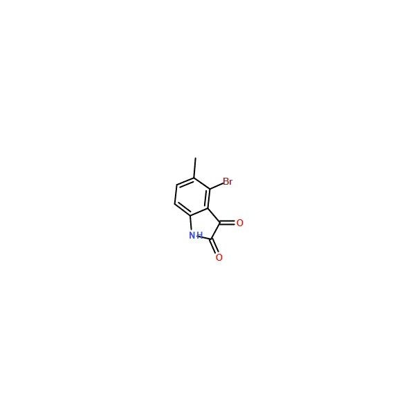Ak Scientific 4-Bromo-5-methylisatin (1g), CAS 147149-84-6 U483-1g - main