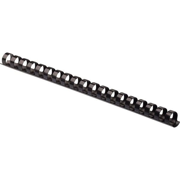 Fellowes BINDING COMBS PLASTIC - BLACK 5/8IN 100P 52327 - main