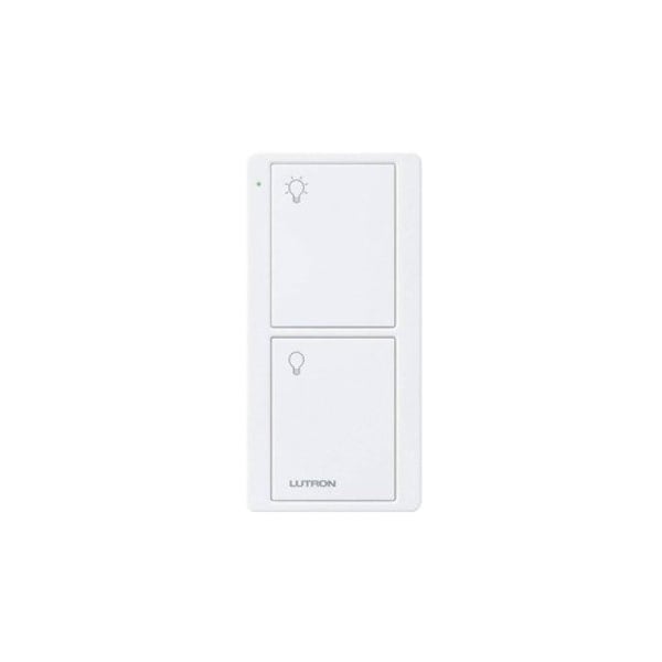 Lutron Wireless Remote Control, 2 Buttons, Ivory PJ2-2B-GIV-L01 - main