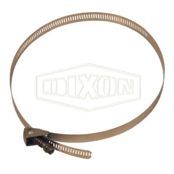 Dixon Quick Release Worm Gear Clamp, 10-3/16 to 14 in Clamp, SS Band, 410 SS Bolt, Domestic LSS216 - main
