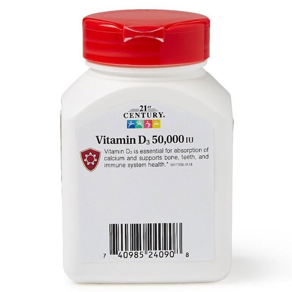 Medline Vitamin D-3, Tablet, 50,000 IU, 30PK OTC240908 - main