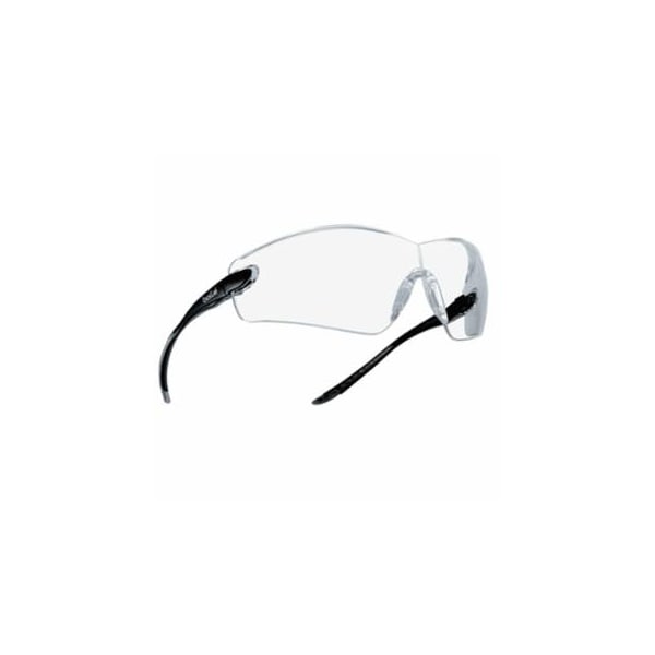 Bolle Safety Cobra Series Safety Glasses, Anti-Scratch Anti-Fog Clear Lenses, Black/Gray, 10PK 286-40037 - main