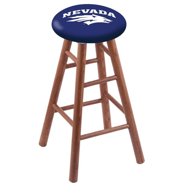 Holland Bar Stool Co Oak Bar Stool, Medium Finish, Nevada Seat RC30OSMed - main