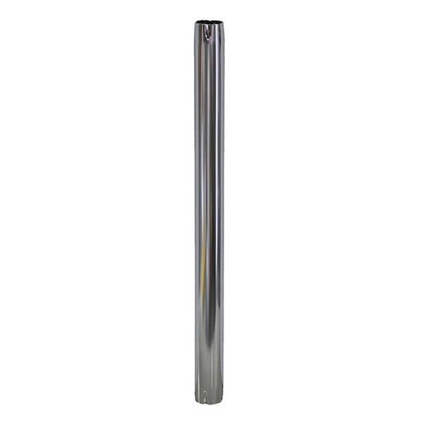 Ap Products 29.5" L Without Base, Tubular, Chrome Plated, Aluminum, Pedestal Table Leg With Tapered Ends, 013-951 - main