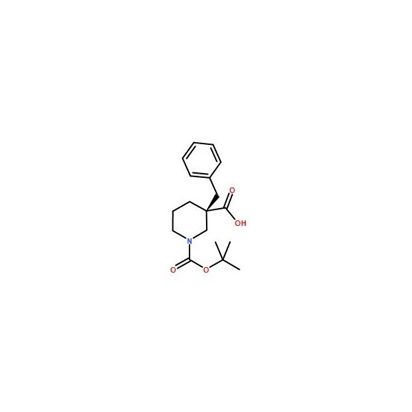 Ak Scientific (R)-3-Benzyl-1-(tert-butoxycarbonyl)piperidine-3-carboxylic acid (25g), CAS 339539-81-0 2925AH-25g - main