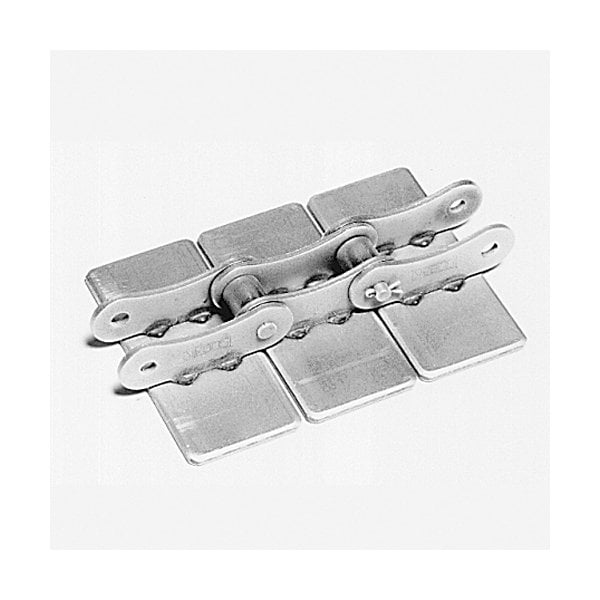 Tsubaki TS Series Linear Movement Top chain, 1-1/2 in Pitch, 0.094 in THK Plate, 304 SS TS1524SS-PA - main