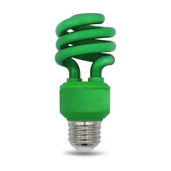 Ilc INTERNATIONAL Replacement 13W Coil Compact Fluorescent Lamp - 10000HR Life CF13/COIL-GREEN - main