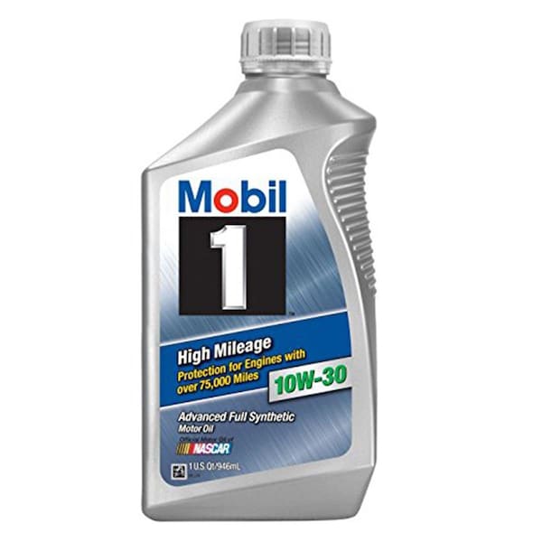 Mobil 1 10W-30 High Mileage Oil - 1 qt. MOB103535-1 - main