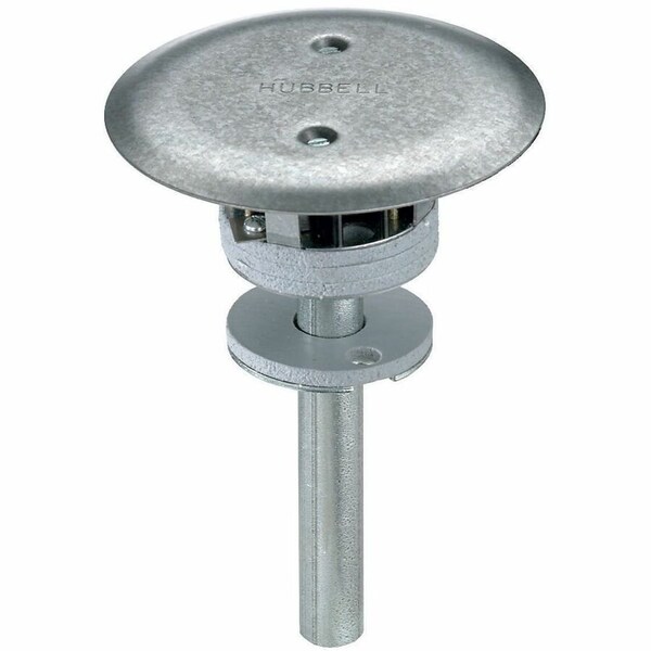 Hubbell Wiring Device-Kellems Flush Furniture Feed Series, Three Service 3" Fitting PT73SD - main