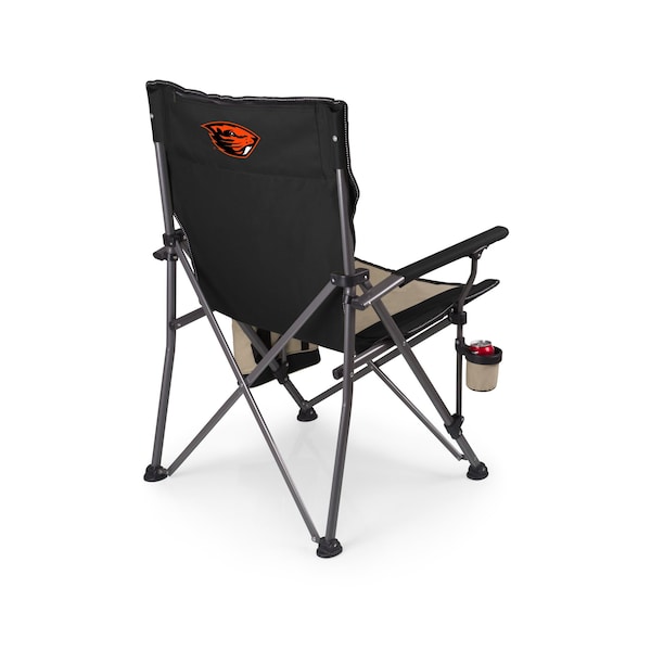 Picnic Time Family Of Brands NCAA Oregon State Beavers Big Bear XXL Camping Chair with Cooler - Heavy Duty Beach Chair 808-00-175-484-0 - main
