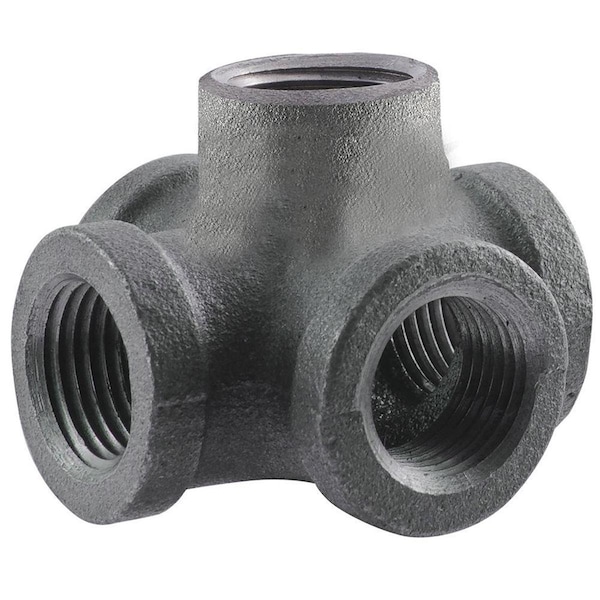 Tool 0.5 in. 5Way Cross Side Outlt Pipe TO3259915 - main