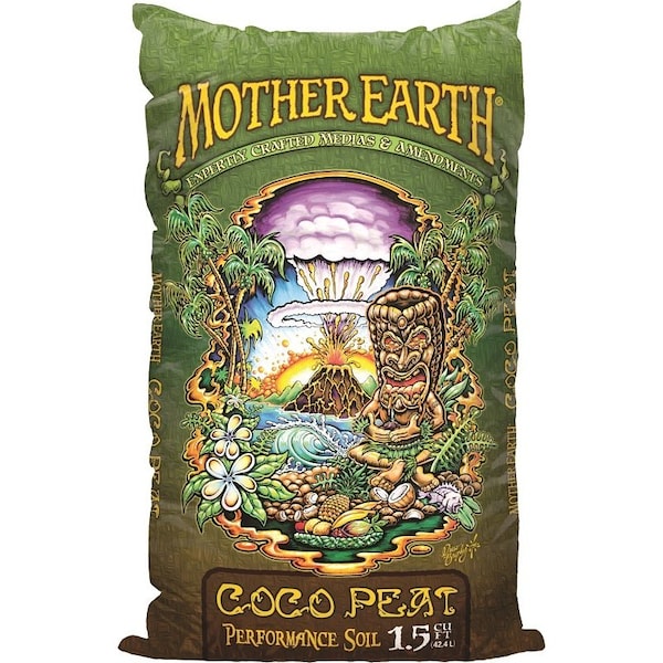 Hyponex Mother Earth Coco Peat, Light Brown Peat Moss, 60, Pellet HGC714889 - main