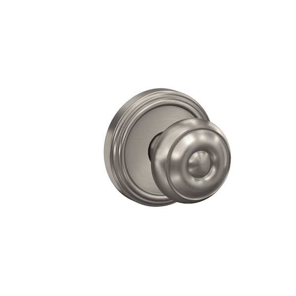 Schlage Residential Schlage Custom Georgian Knob with Indy Rose Passage and Privacy Lock with 16600 Latch and 10027 FC21GEO619IND - main