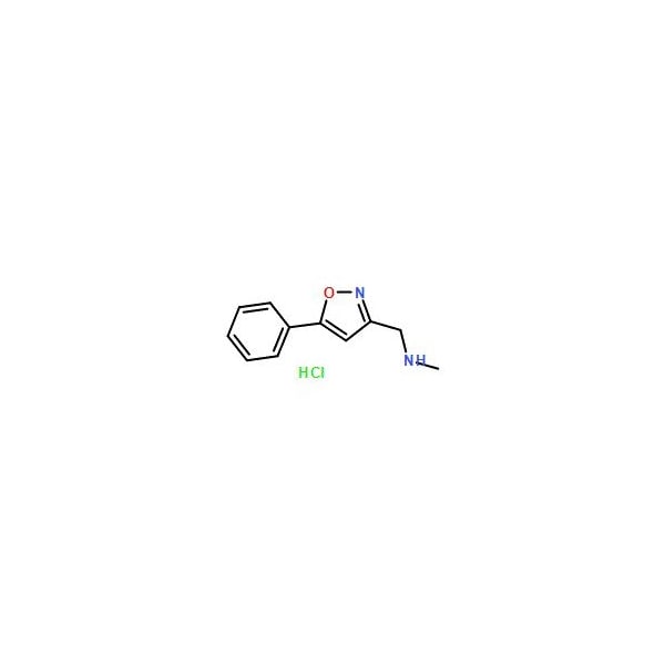 Ak Scientific N-Methyl-1-(5-phenylisoxazol-3-yl)methanamine hydrochloride (100mg), CAS 852227-91-9 3202AC-100mg - main