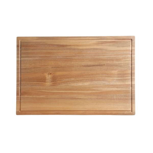 Kenmore Elite Kenosha 29 Inch Acacia Wood Cutting Board with Groove Handles 126346.01 - main