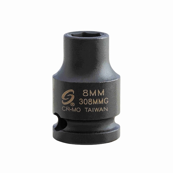 Sunex 3/8 in Drive 8Mm Magnetic Impact Socket 308MMG - main