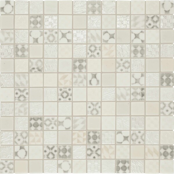 Daltile Uptown Glass 1in x 1in Metro Mosaic, 21.00 SQFT Per Carton, 20PK UP0711MS1P - main