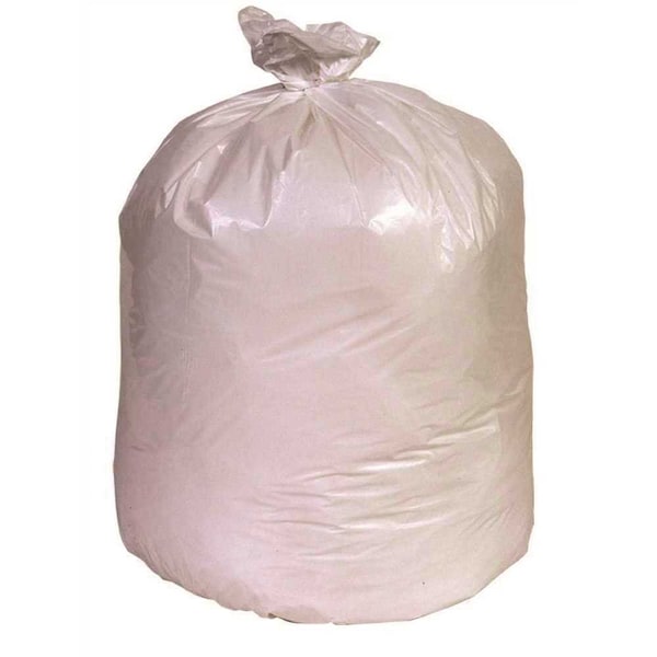 Renown 60 Gal. 0.74 mil 38 in. x 58 in. White Can Liner, 100PK REN26002-CA - main