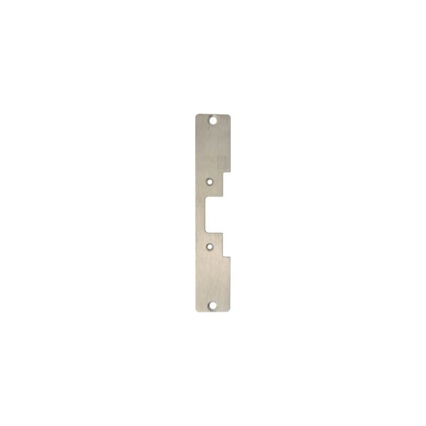 Hanchett Entry Systems Faceplate 7-15/16in x 1-7/16in, Cylindrical Latch, Aluminum Frame, 630/US32D Stainless Steel 502-630 - main
