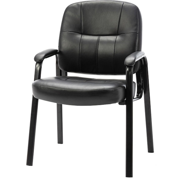 Lorell Armchair, Black, Leather LLR60122 - main