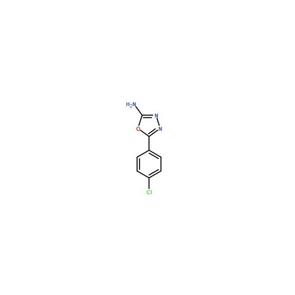 Ak Scientific 5-(2-Chlorophenyl)-1, 3, 4-oxadiazol-2-amine (1g), CAS 2138-98-9 7260AD-1g - main