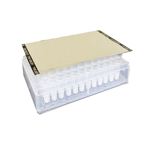 Zymo ZymoBIOMICS BashingBead Lysis Rack 0.5 mm and 0.1 mm w/ Heat Sealing Foils ZS6002-96-7 - main