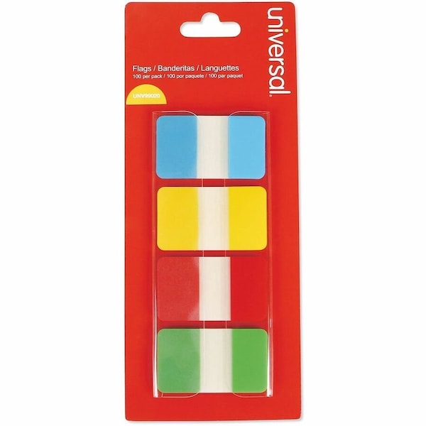 Universal FLAG, INDEX, 4COL, 100PK, AST, 4PK UNV99020 - main