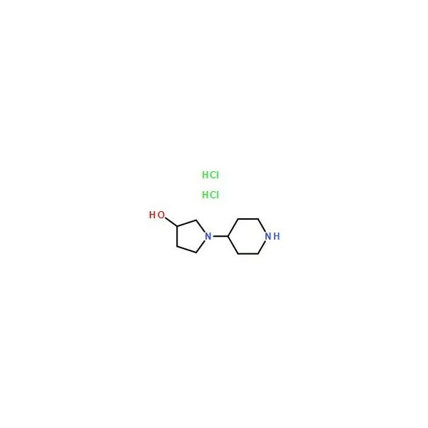 Ak Scientific 1-(4-Piperidinyl)-3-pyrrolidinol dihydrochloride (5g), CAS 1220019-95-3 1891AD-5g - main