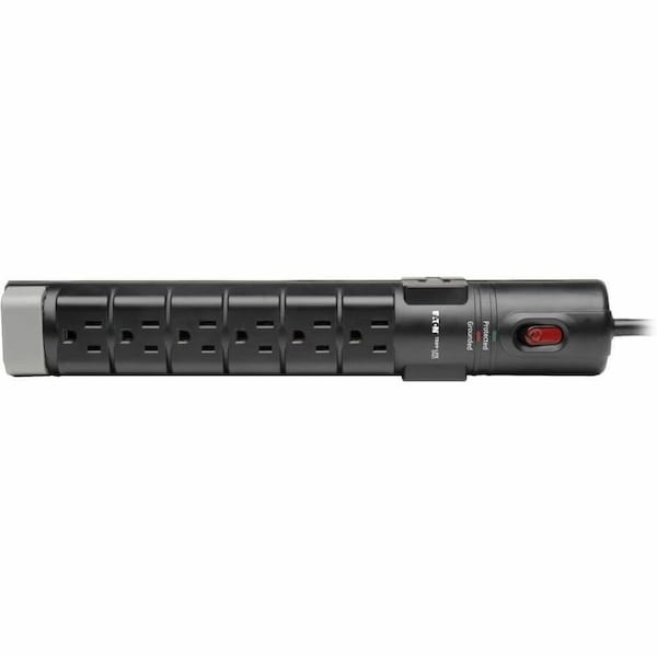 Tripp Lite SURGE PROTECTOR POWER STRIP 120V 8 OUTLET RJ11 6FEET CORD 2160 JOULE TLP806TEL - main