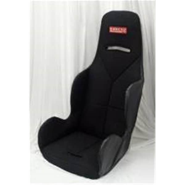 Kirkey 16411 16 in. Economy Drag Seat Cover - Black Cloth KIR16411 - main