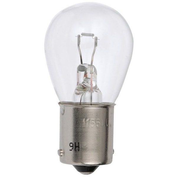 Eiko Peak Miniature Automotive Bulb, 12.8 V, 27 W, Incandescent Lamp, Bayonet, Clear 1156LL-BPP - main