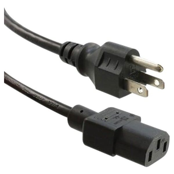 Enet Enet Nema 5-15P To C13 16 Awg 13A Power Cord Black 6Ft N515-C13-13A-6F-ENC - main
