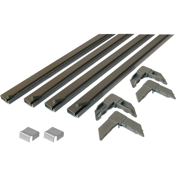Prime-Line 3/4'' x 5/16'' x 5 Ft. Bronze Screen Frame Kit PL7808 - main