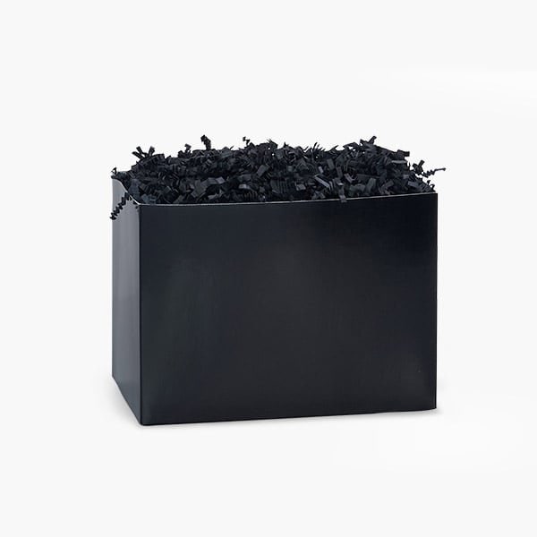 Nashville Wraps Black Basket Box, Medium 8.25x4.75x6.25, 6PK BLKM - main
